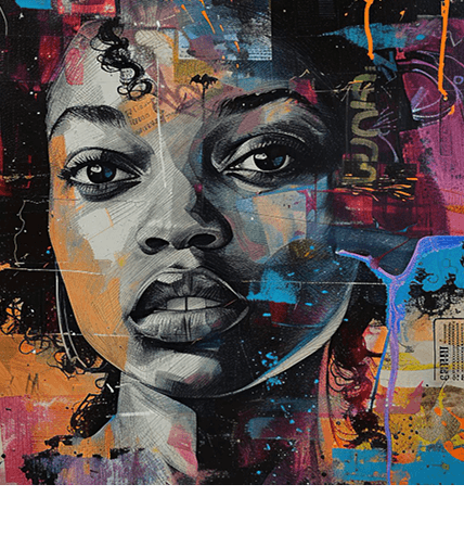 Art saving lives signup page background for mobile